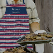 Stars en strepen - Patriottisch - Rood Blauw Schort