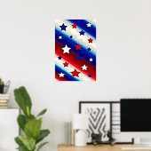 STARS EN STRIPEN Poster (Thuiskantoor)