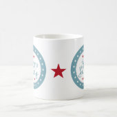 Stars en Stripes 4 juli koffie-Mok Koffiemok (Center)