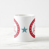 Stars en Stripes 4 juli koffie-Mok Koffiemok (Center)