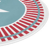 Stars en Stripes, 4 juli, snijvlak Snijplank (Hoek)