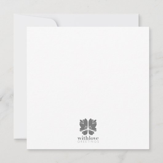 Stars en Stripes 4e juli Kaart (Achterkant)