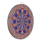 Stars en Stripes American Dartbord (Voorkant Links)