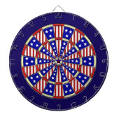 Stars en Stripes American Flag Patriotic Dartbord (Voorkant)
