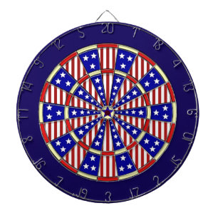 Stars en Stripes American Flag Patriotic Dartbord