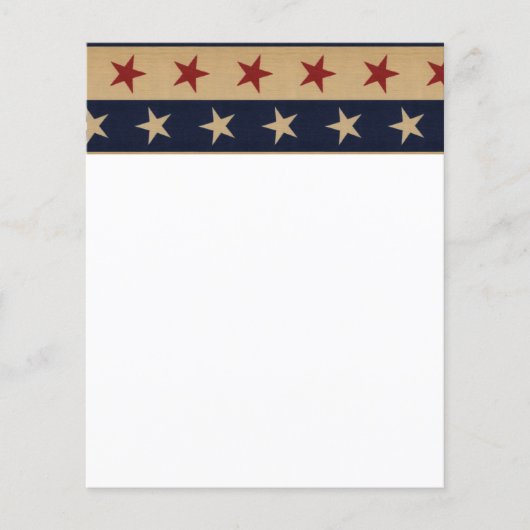 Stars en Stripes Americana Flyer (Voorkant)