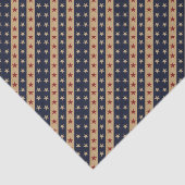 Stars en Stripes Americana Tissuepapier (Detail)