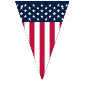 Stars en Stripes Amerikaanse vlag Vlaggetjes (Derde vlag)