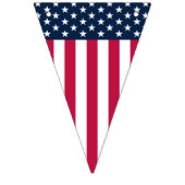 Stars en Stripes Amerikaanse vlag Vlaggetjes (Tweede vlag)