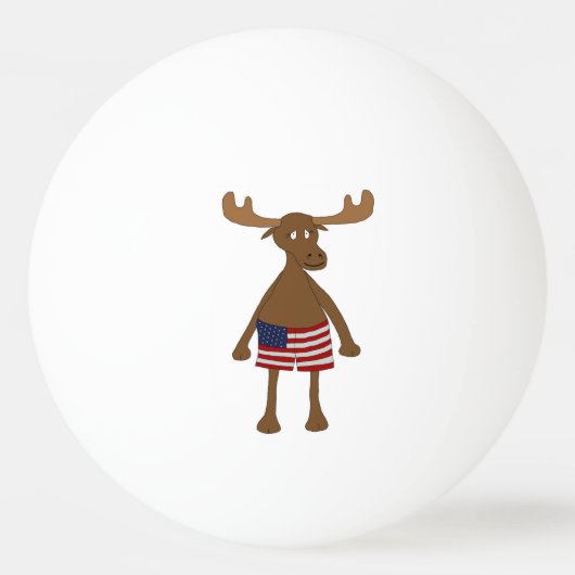 Stars en Stripes, Eh? Pingpongbal (Voorkant)