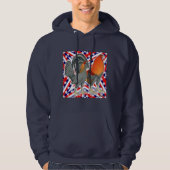 Stars en Stripes Gamefowl Hoodie (Voorkant)