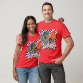 Stars en Stripes Gamefowl T-shirt (Unisex)
