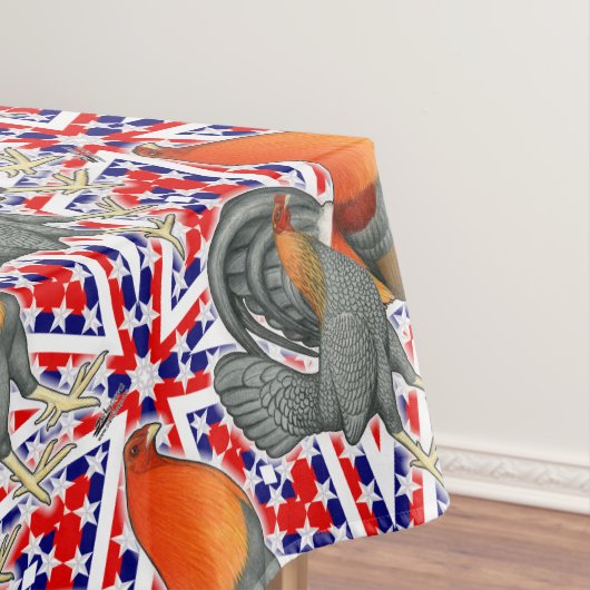 Stars en Stripes Gamefowl Tafelkleed (Voorbeeld)