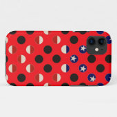 Stars en Stripes iPhone 5 Hoesje (Achterkant (horizontaal))
