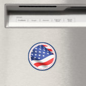 Stars en Stripes Kitchen Magnet