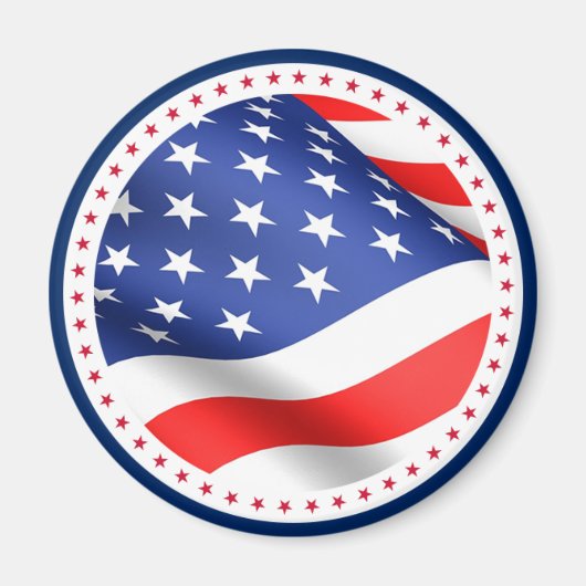 Stars en Stripes Kitchen Magnet