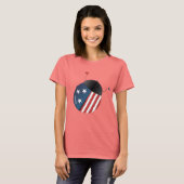 Stars en Stripes Ladybug T-shirt (Voorkant volledig)