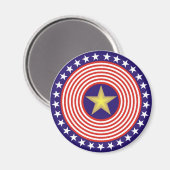 Stars en Stripes Magnet (Voorkant / Achterkant)
