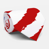 Stars en Stripes Necktie Stropdas (Opgerold)