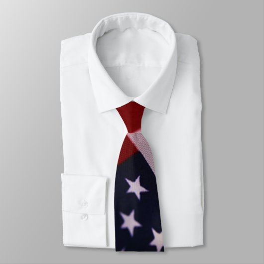Stars en Stripes Necktie Stropdas (Gebonden)