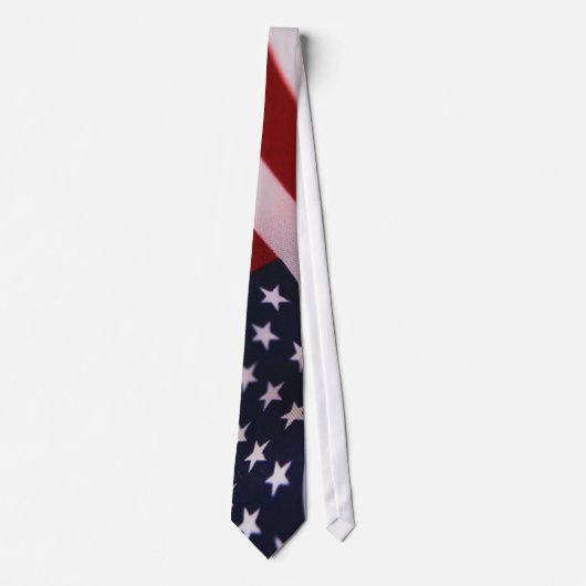 Stars en Stripes Necktie Stropdas (Voorkant)