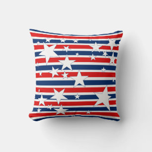 Stars en Stripes Patriottic Pillow Kussen