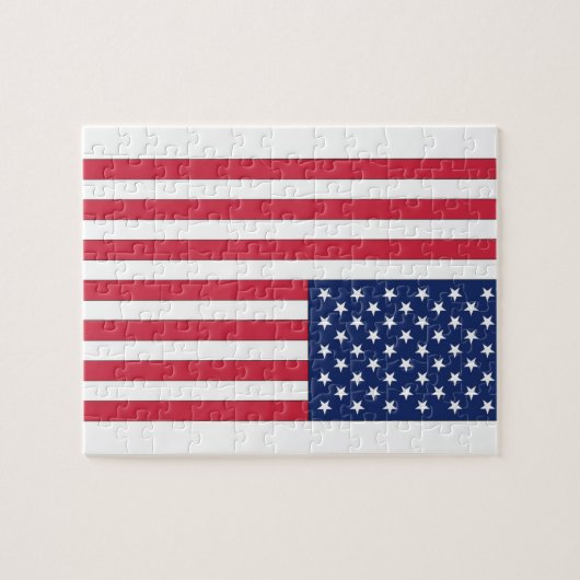 Stars en Stripes Puzzle Legpuzzel (Horizontaal)