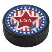 Stars en Stripes uit de VS Hockey Puck (3/4)