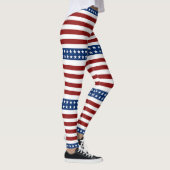 Stars en Stripes uit de VS Leggings (Rechts)