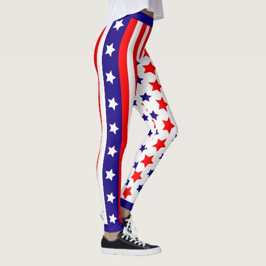 Stars en Stripes uit de VS Leggings (Rechts)