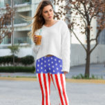 Stars en Stripes uit de VS Leggings<br><div class="desc">Amerikaanse sterren en leggings met strepen</div>