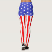 Stars en Stripes uit de VS Leggings (Achterkant)