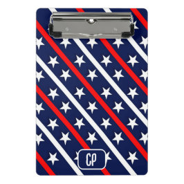 Stars en Stripes USA Flag Custom Mini Klembord
