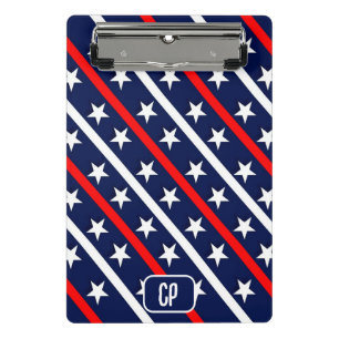 Stars en Stripes USA Flag Custom Mini Klembord