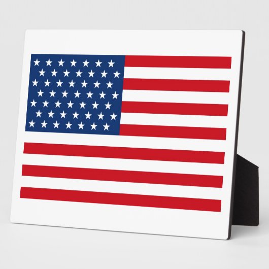 Stars en Stripes USA Fotoplaat (Zijkant)