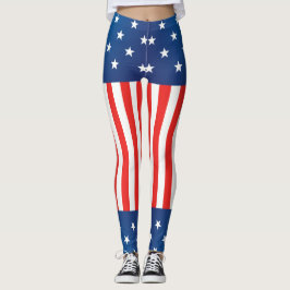 Stars en Stripes USA Leggings