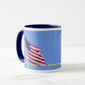 Stars en Stripes USA Mok (Voorkant links)