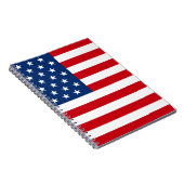 Stars en Stripes USA Notitieboek (Rechterzijde)