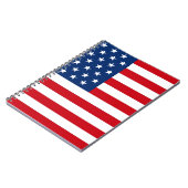 Stars en Stripes USA Notitieboek (Linkerzijde)