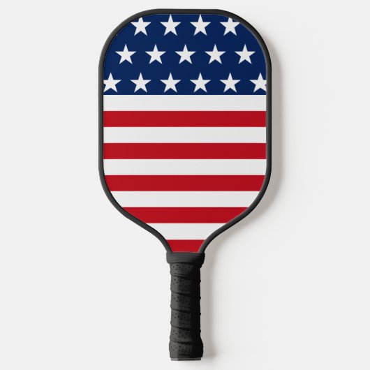 Stars en Stripes USA Pickleball Paddle (Voorkant)