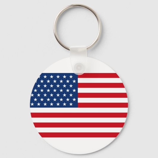 Stars en Stripes USA Sleutelhanger (Voorkant)