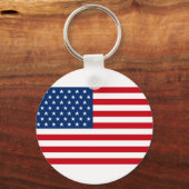 Stars en Stripes USA Sleutelhanger (Voorkant)