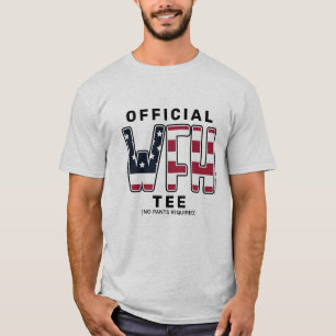 Stars en Stripes werken van de ambtenaar van het l T-shirt