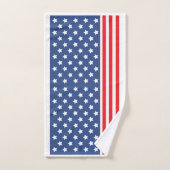 Stars en strips bad handdoek (Handdoek)