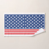 Stars en strips bad handdoek (Handdoek)