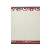 Stars en strips notitieblok (Linkerzijde)