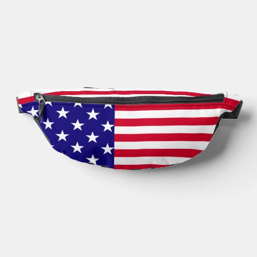Stars en strips US Flag Design Heuptasje (Liggend)