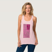 Stars en strips US Flag Design Tanktop (Volledige Voorkant)