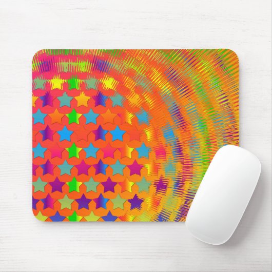 Stars Exploded Computer Mousepad Muismat (Met muis)