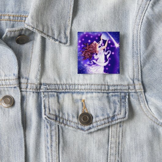 Stars Fairy Button (In situ)